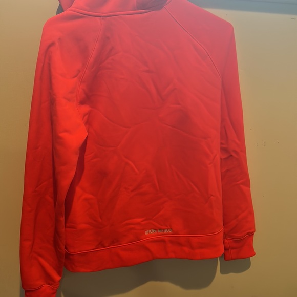 Two women’s under Armour one sweatshirt/ one full zip. Read Description. - Picture 4 of 9